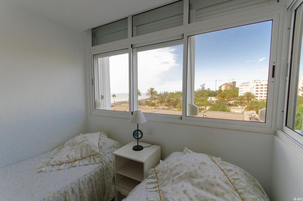 Holiday Apartment With Direct Sea Promenade Access Maspalomas  Kültér fotó